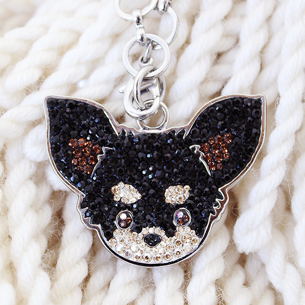 Deco bijou / チワワバッグチャーム ［Gold/Silver］