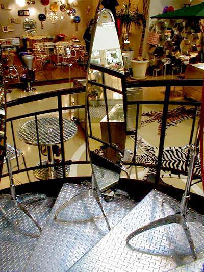 dulton ダルトン DULTON○フィギュアミラー○鏡 ボディーミラー