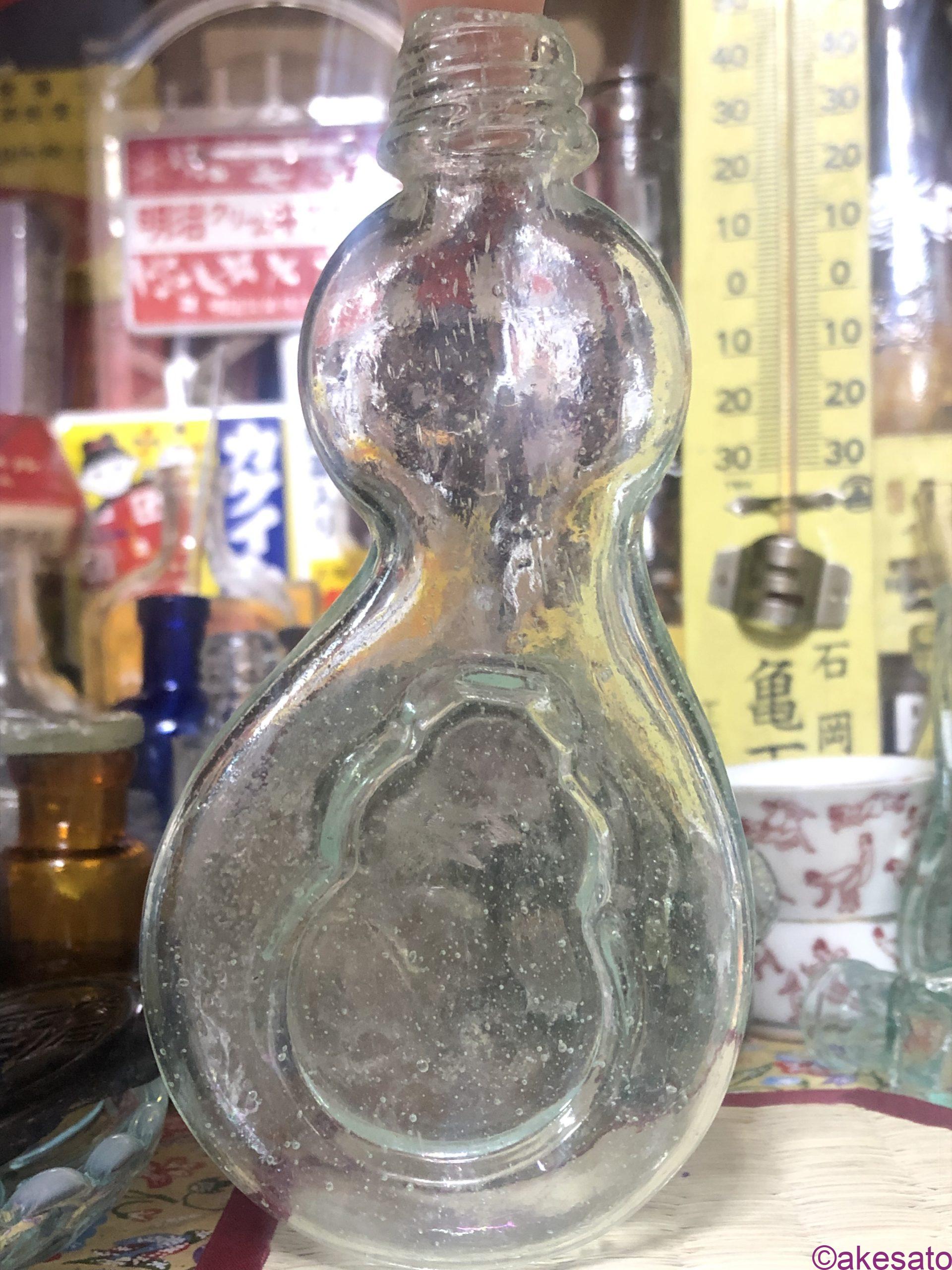 ボトルディギング】ひょうたんの形の金平糖瓶！貴重！ | レトロなお宝