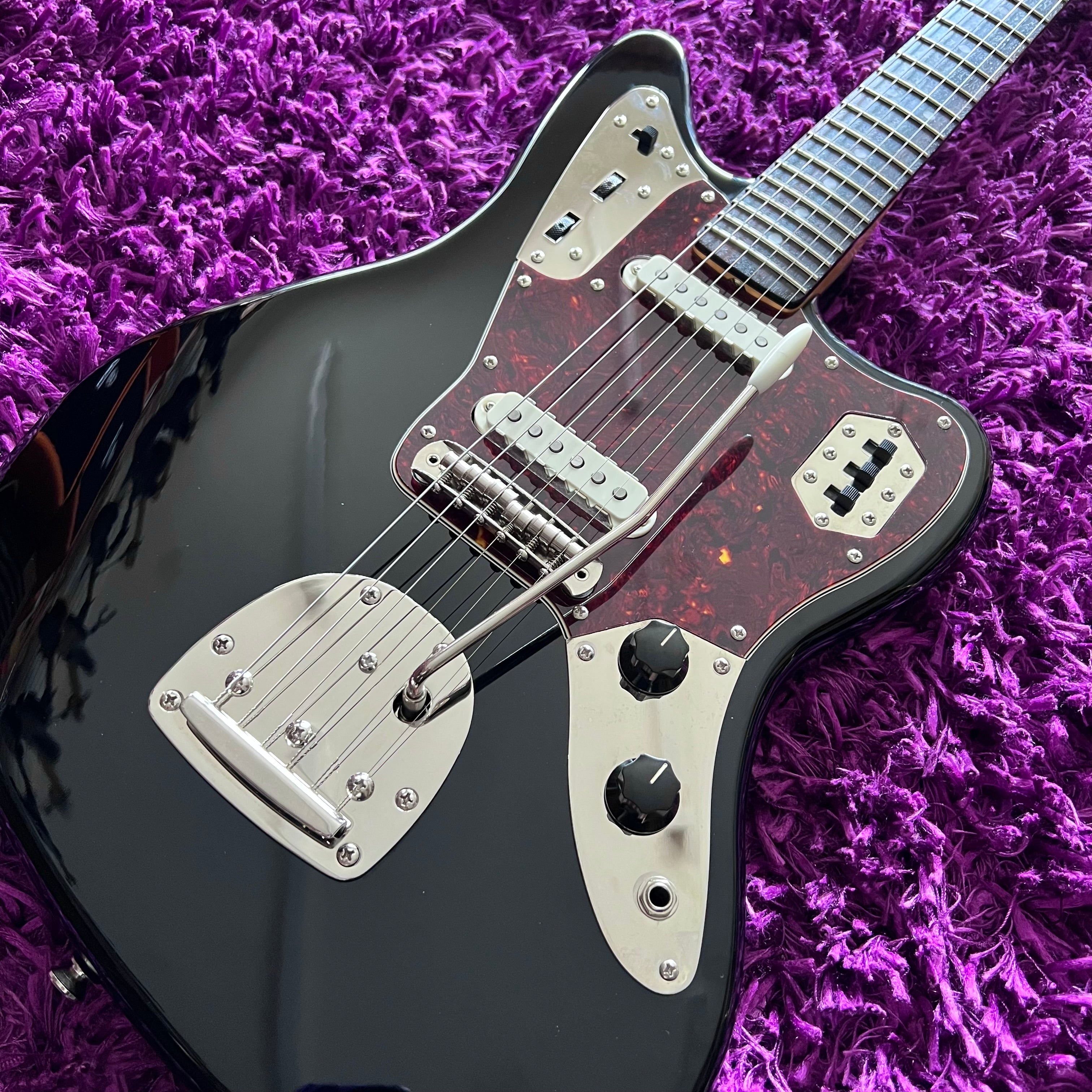 2023 Fender Traditional II 60s Jaguar FSR Black w/ Matching