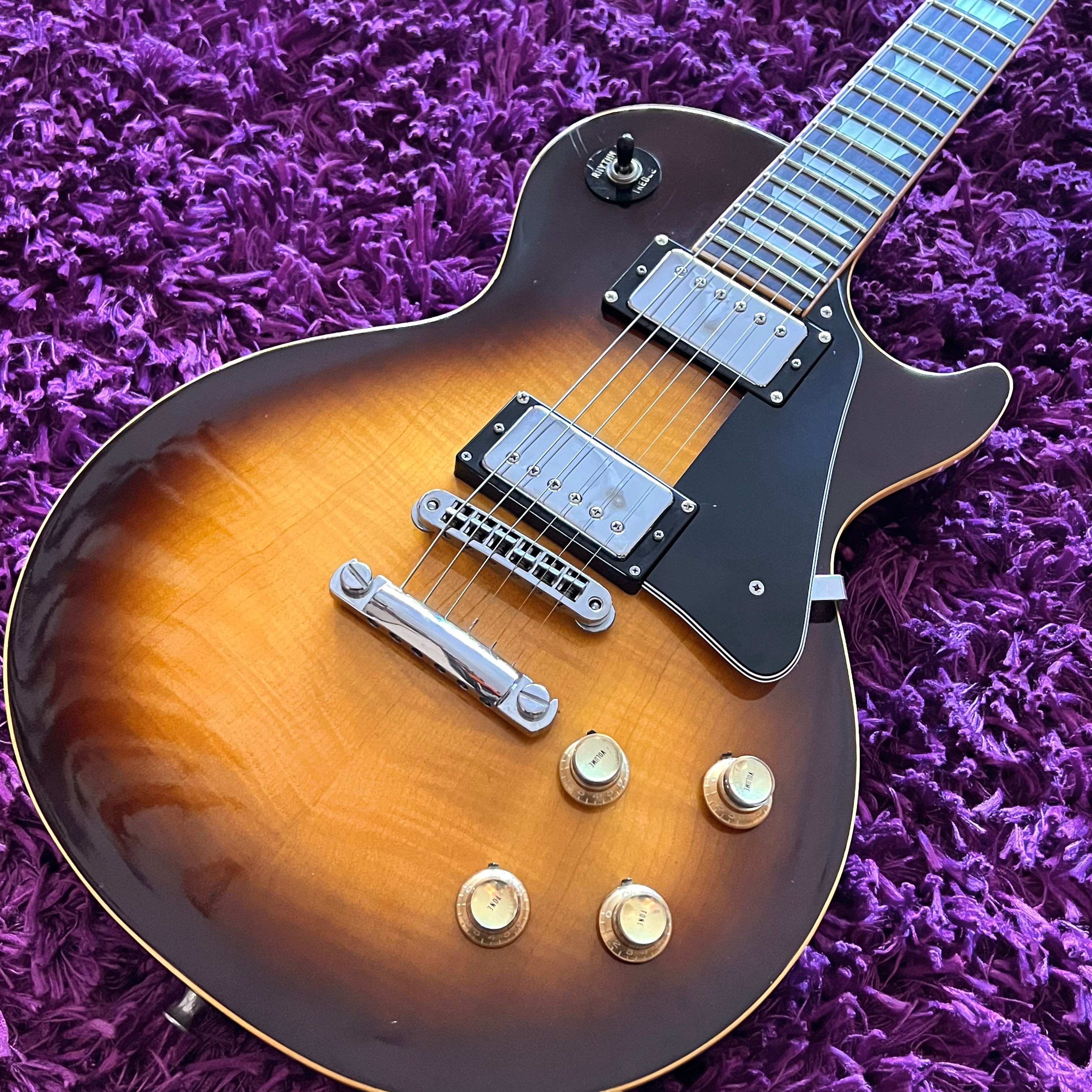 1977 Greco EG-500 Les Paul Standard Flame Maple Top Tobacco