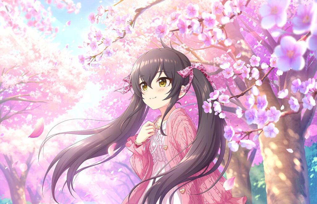 デレステ】ブランフェス限定SSR［愛しのレディブロッサム］的場梨沙