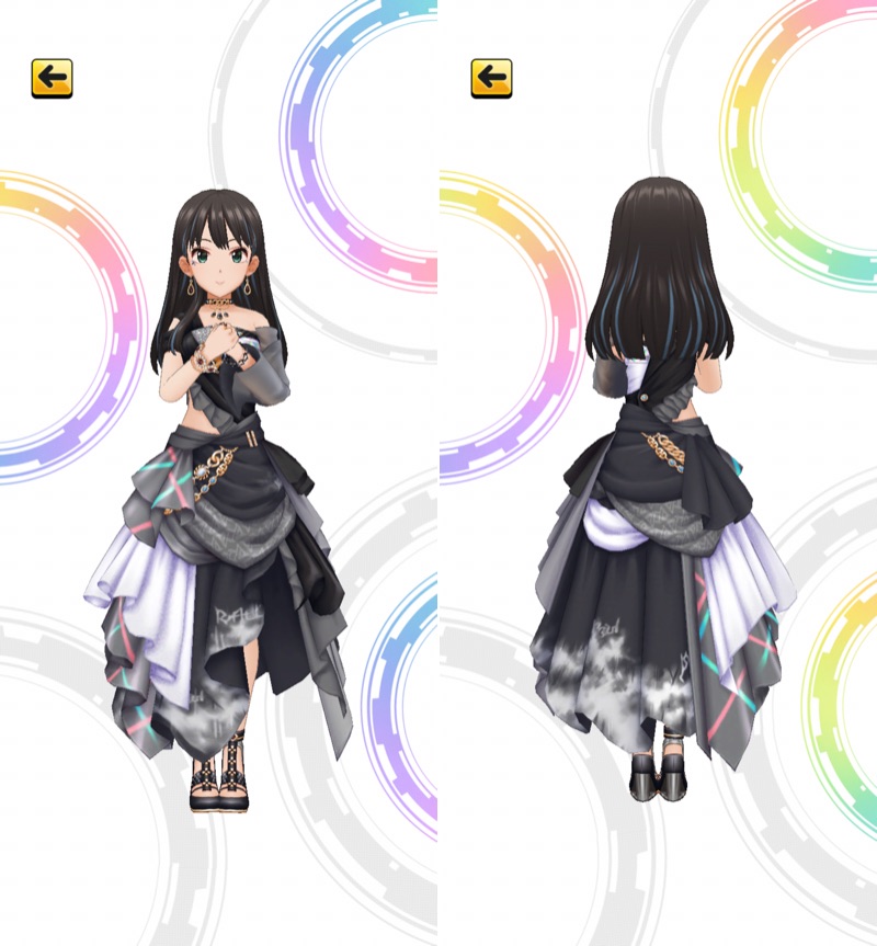 デレステ】ノワールフェス限定SSR［シャルム・シェルシュール］渋谷凛