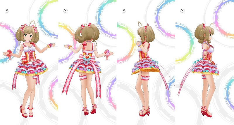デレステ】佐藤心の3D衣装一覧 SSR・ドレスショップ・セレクトショップ