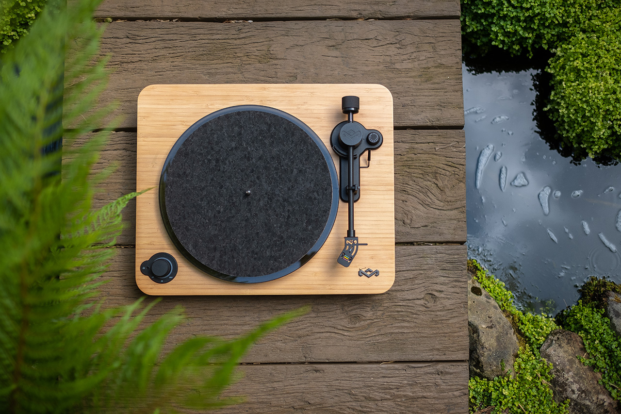 House of Marley Stirs Up Sustainable Turntable Design