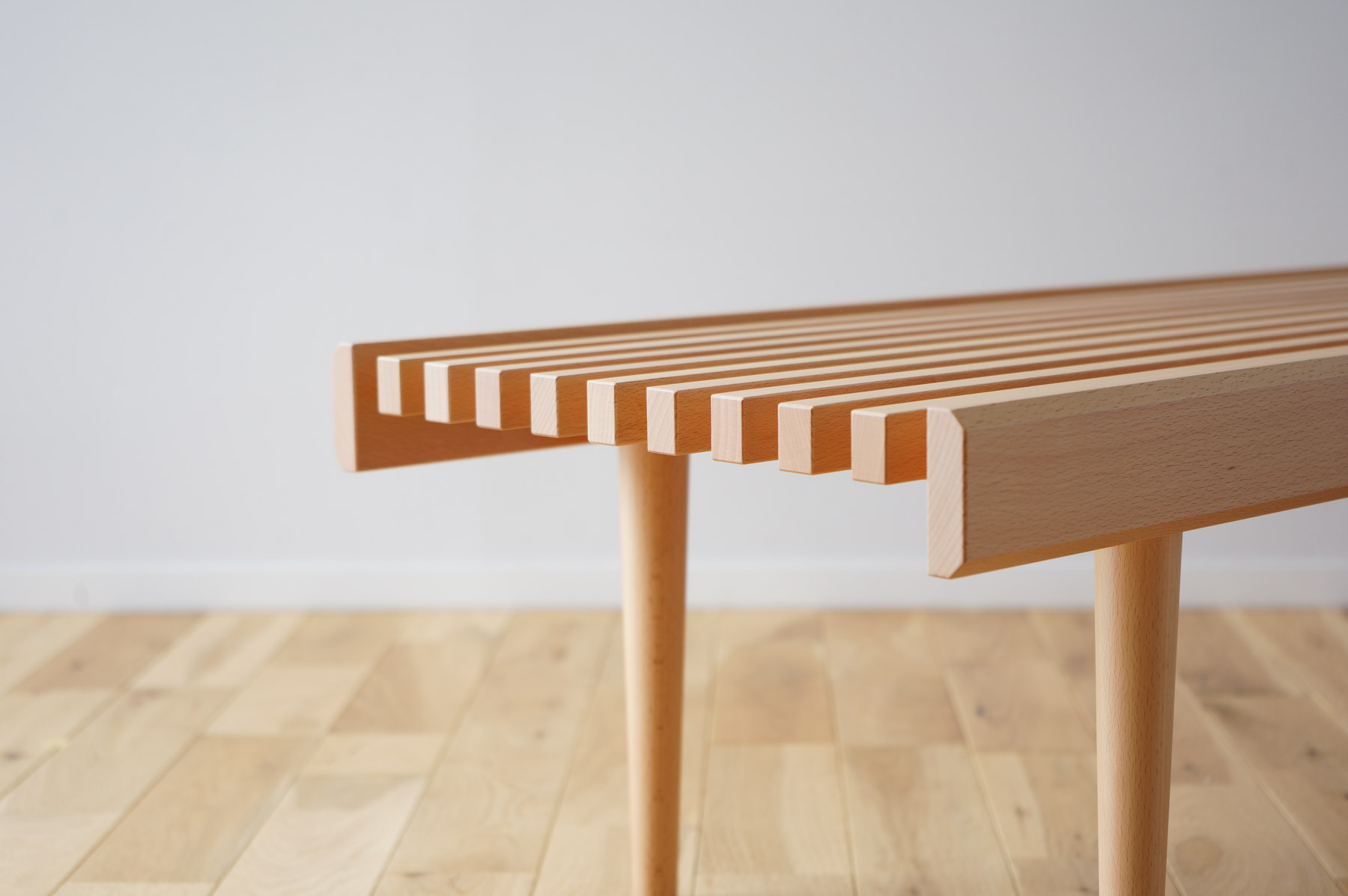 826STANDARD UNIT スラットベンチトップ 126 [S3] ナチュラル