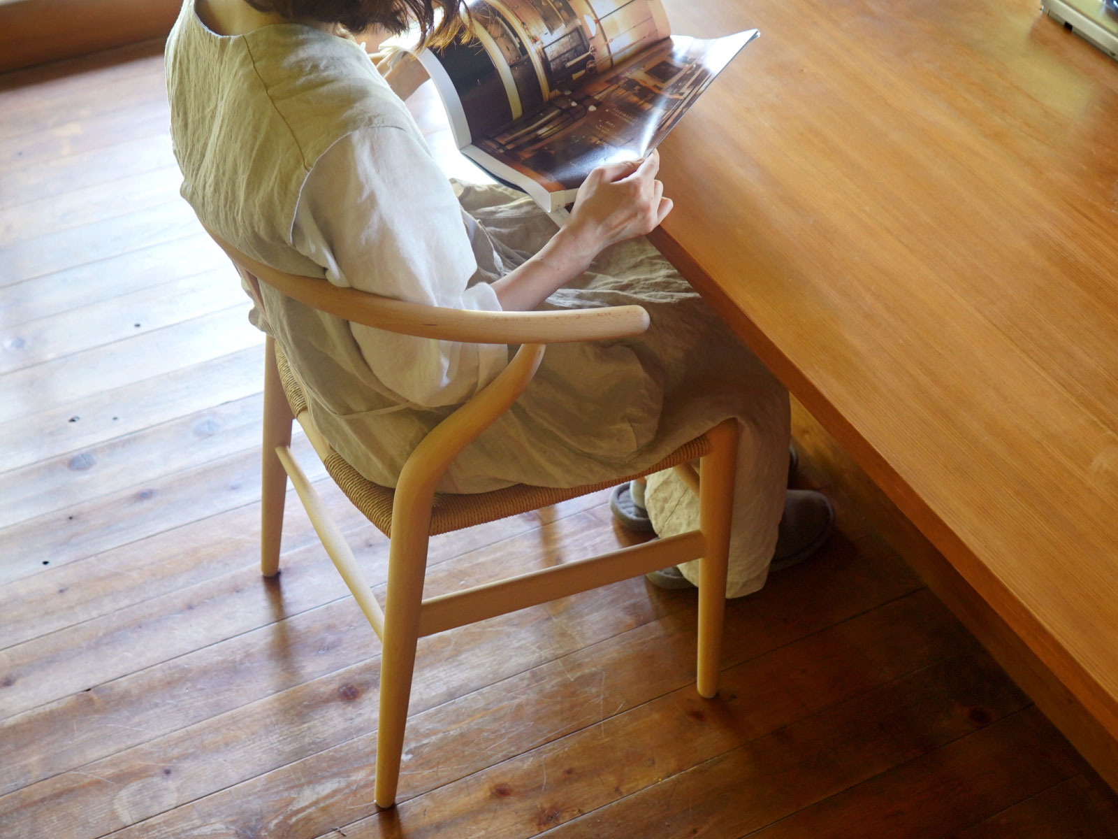 CH24（Yチェア） ビーチ/オイルフィニッシュ 座面高45cm CARL HANSEN