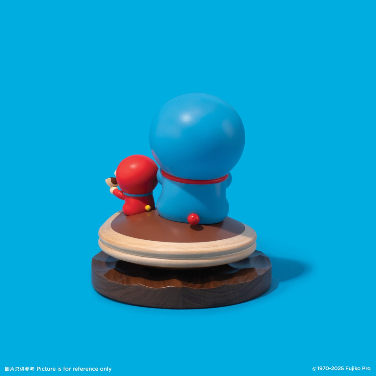 Doraemon Wooden Sculpture 原木雕塑 – DDTStore