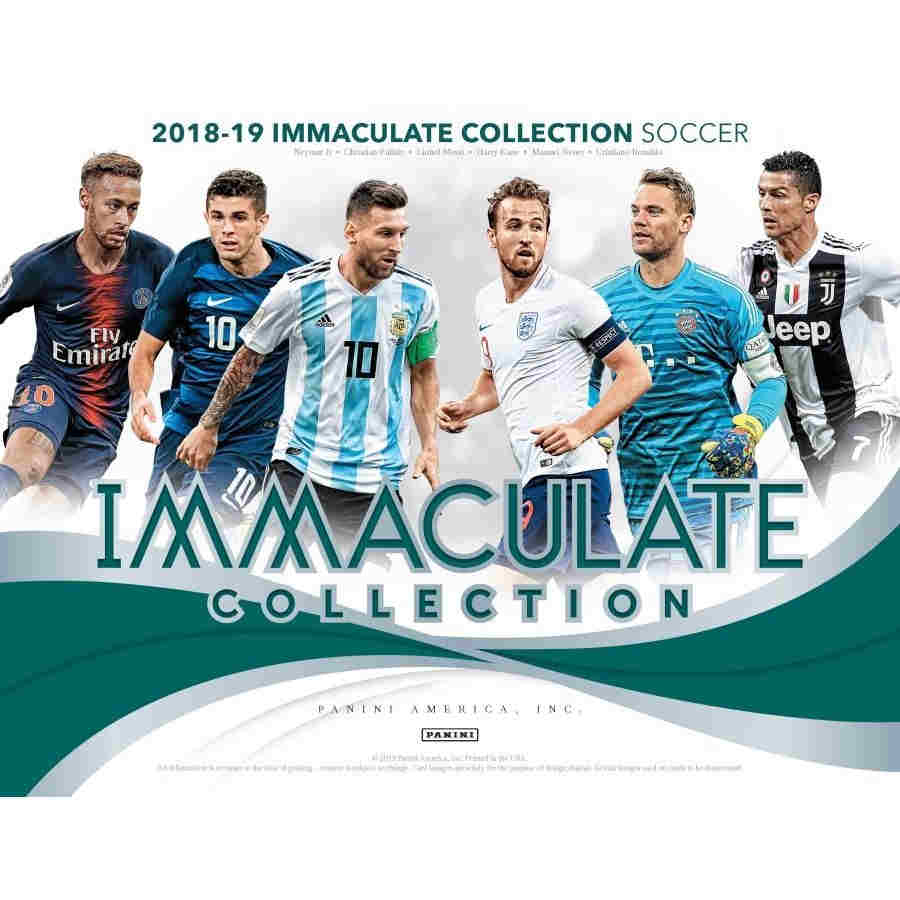 18-19 PANINI IMMACULATE SOCCER - HOBBY (93676)