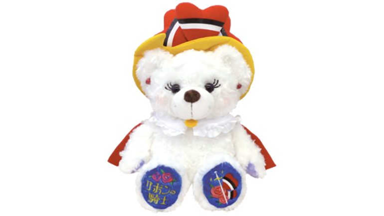 目元にまつげも！「鉄腕アトム」のご当地ベアを宝塚北SA限定で発売