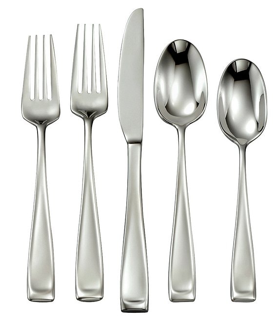 Oneida Moda 65-Piece Stainless Steel Flatware Set | Dillard's
