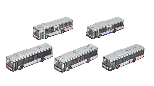ありがとう東急トランセ東急バス受託車5台セット｜製品をさがす｜ジオコレ
