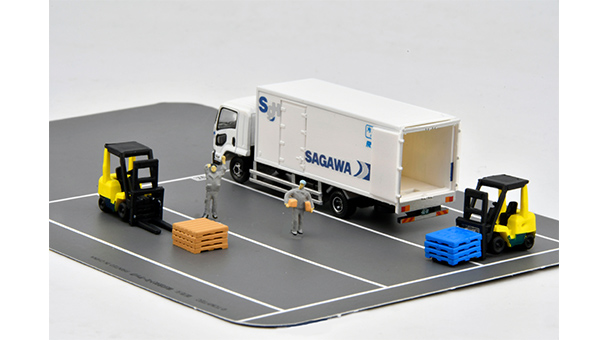 物流現場トラックセットE 佐川急便｜製品をさがす｜ジオコレ