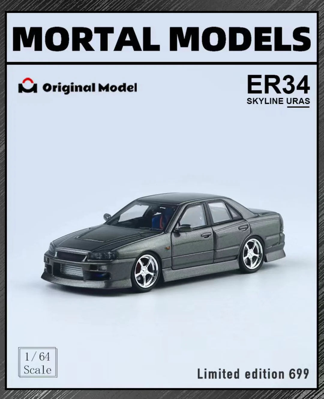 NISSAN SKYLINE ER34 URAS (3 COLOURS) - MORTAL X ORIGINAL MODEL
