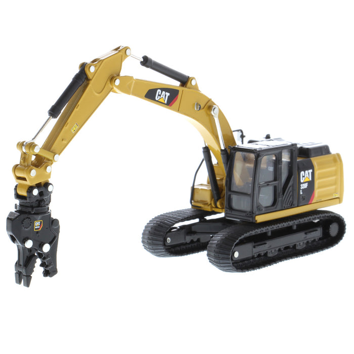 1:64 Cat 320F L Hydraulic Excavator with 5 New Work Tools
