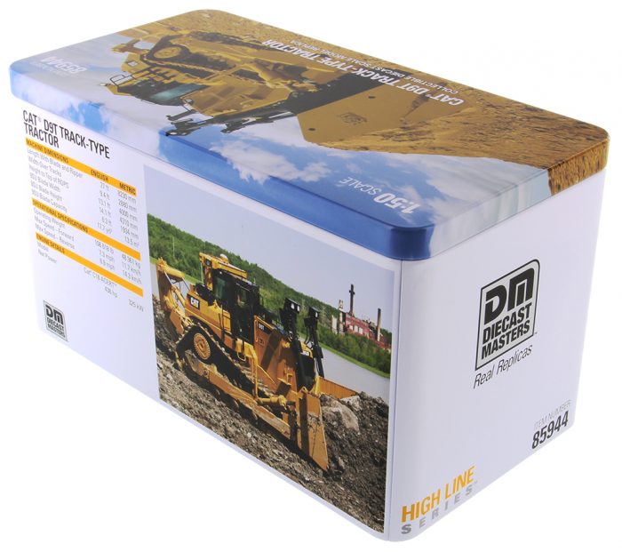 1:50 Cat® D9T Track-Tape Tractor — Diecast Masters America