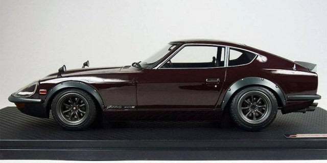 Ignition Model Nissan Fairlady Z-G (HS30) Maroon • DiecastSociety.com