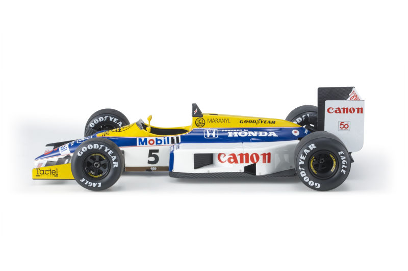 GP Replicas New Williams Honda FW11 • DiecastSociety.com