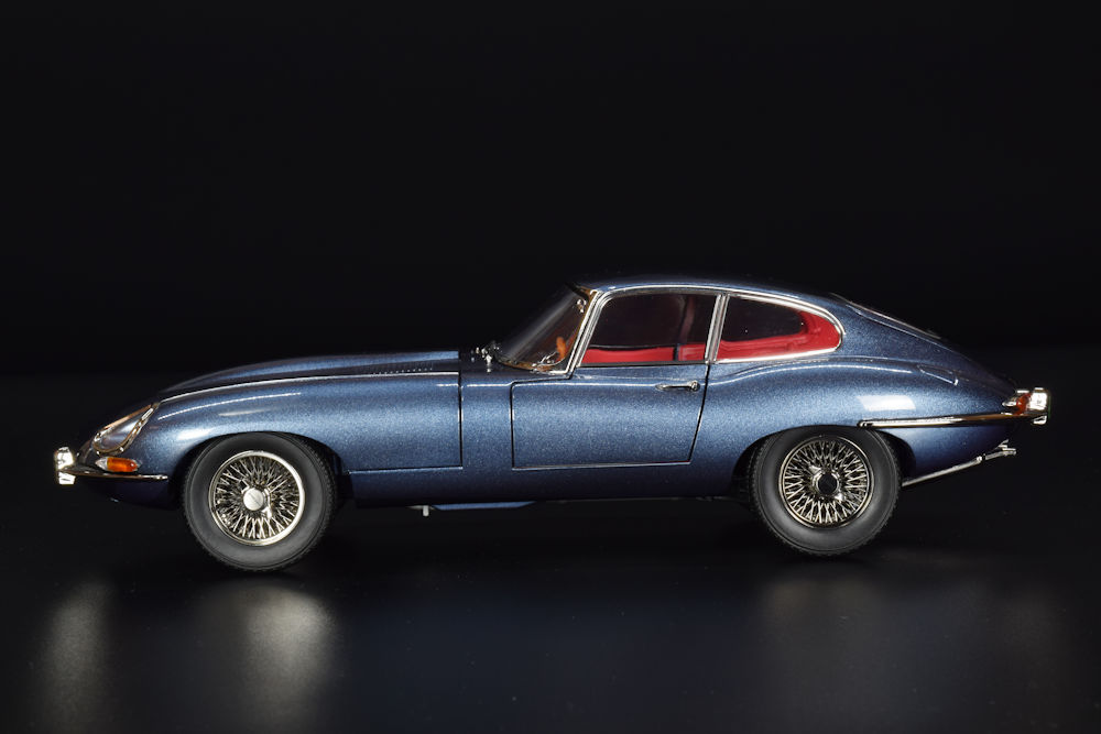 REVIEW: Kyosho Jaguar E-Type Coupe (RHD) • DiecastSociety.com