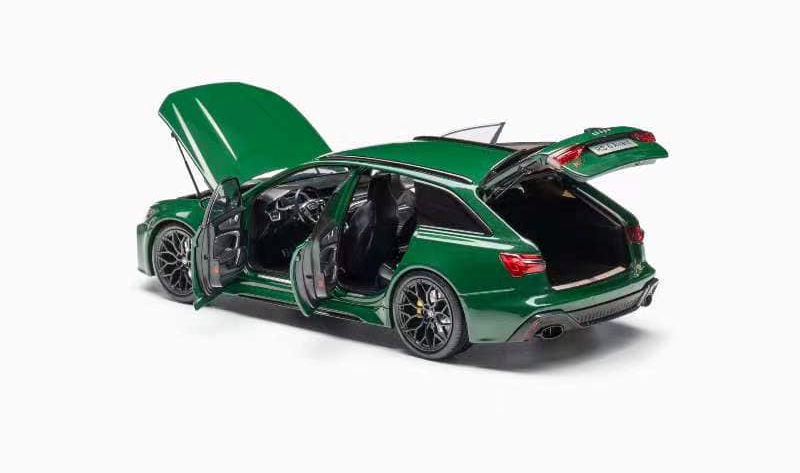 New Colours Kiloworks Audi RS6 Avant (C8) - Green • DiecastSociety.com