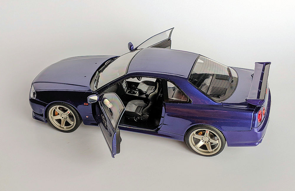 REVIEW: Solido Nissan GTR R34 (1999) • DiecastSociety.com