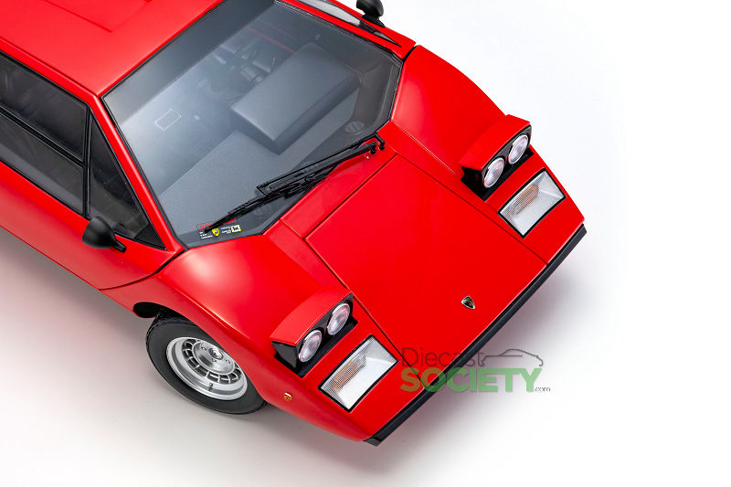 Kyosho 1:12 Lamborghini Countach LP400 - Red • DiecastSociety.com