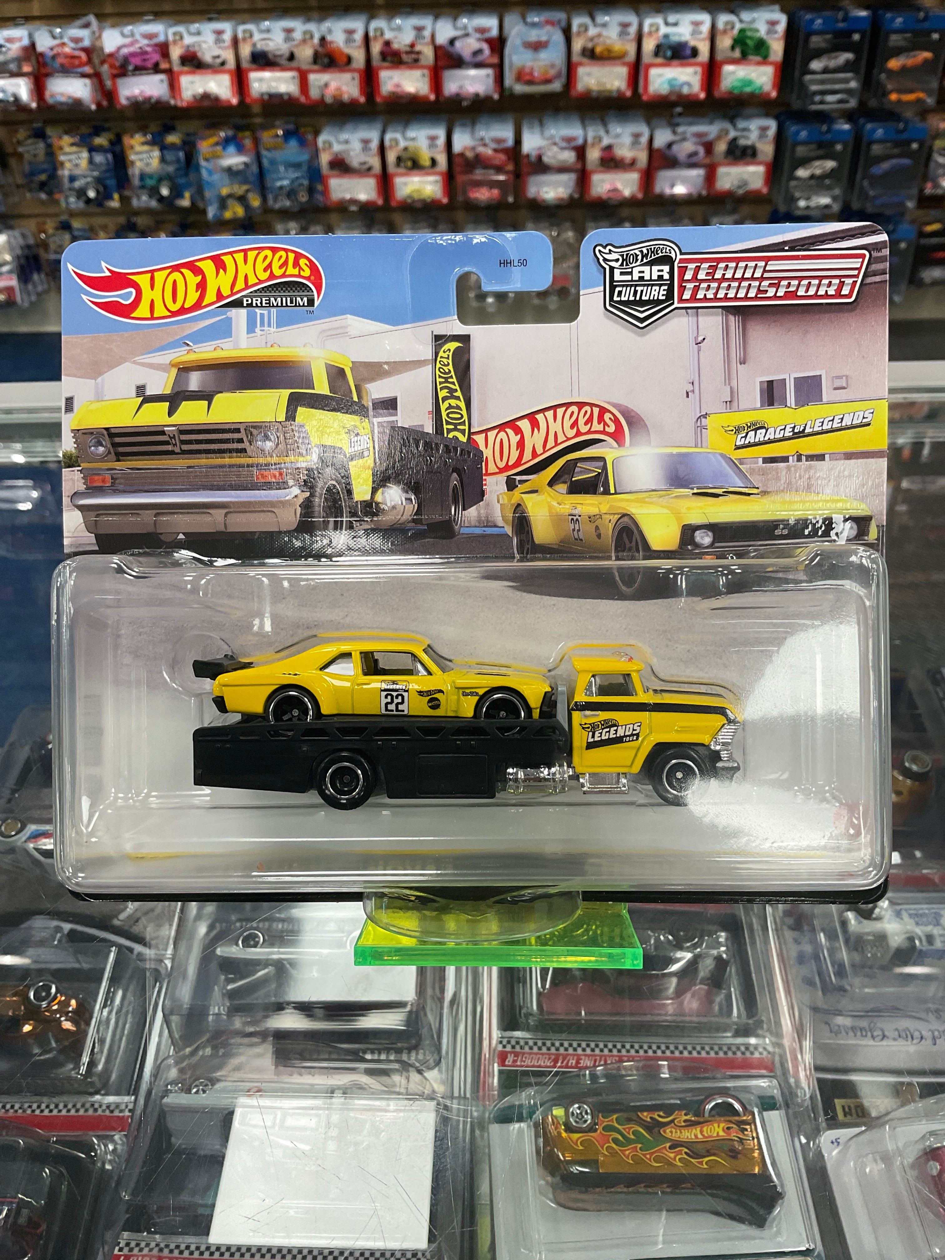 Hot wheels Legends Tour Team Transport Custom 70 Chevy Nova
