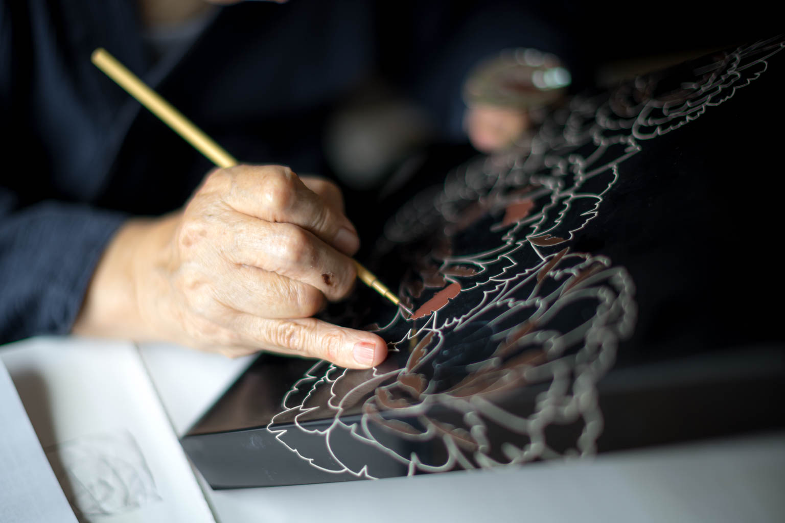 蒔絵師・田崎昭一郎 – Digital Wajima