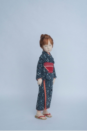 布の彫刻」と称される作品を創り出す、日本が世界に誇る人形作家・与