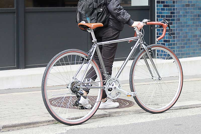 WBR-7001 WACHSEN(ヴァクセン) 700Cクロモリロードバイク 14段変速 Spark