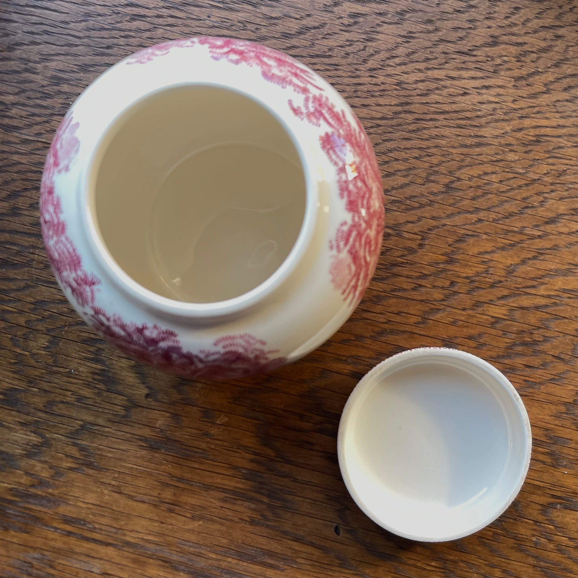 🏴󠁧󠁢󠁥󠁮󠁧󠁿メイソンズ Vista ピンク ティーキャディー – Dilly