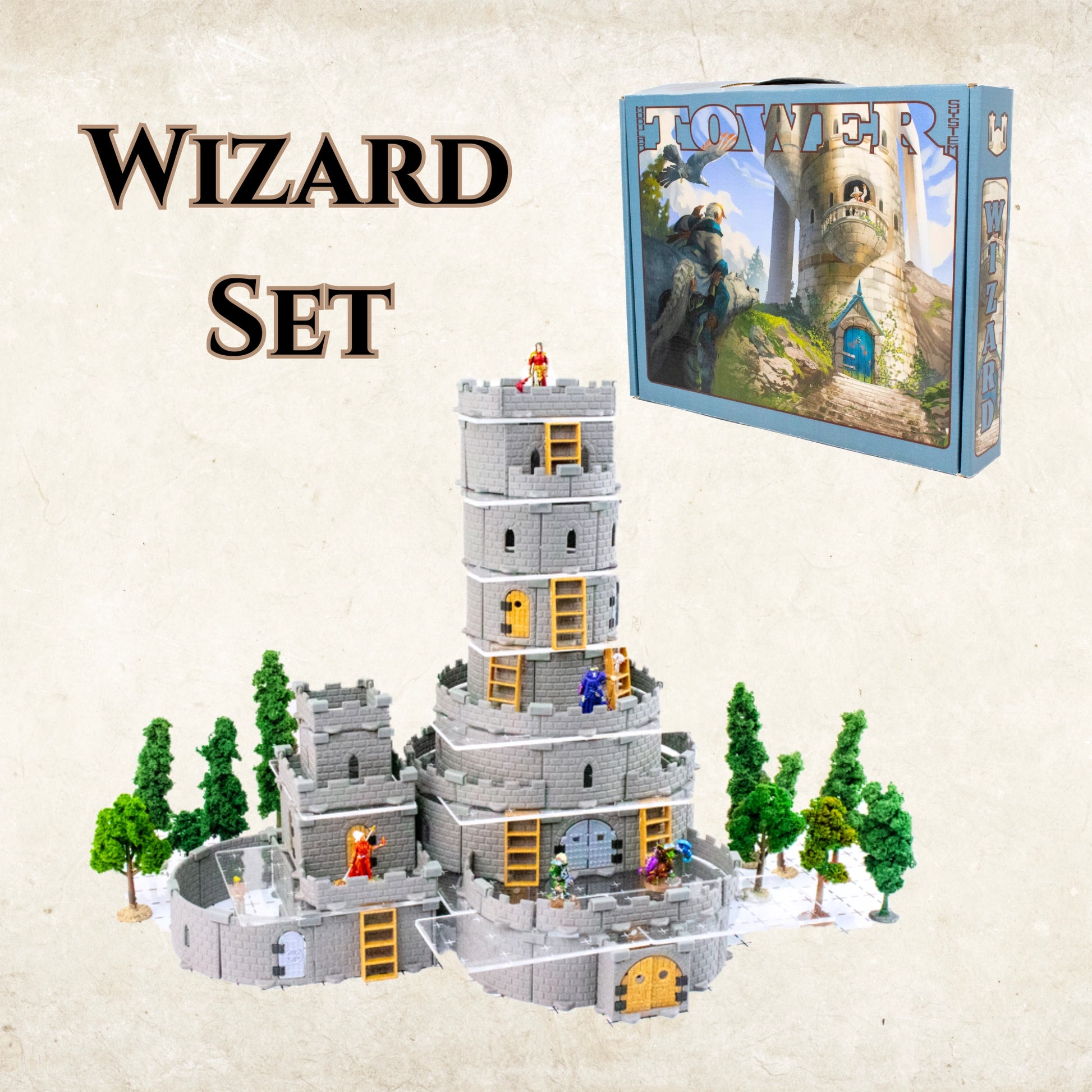 Wizard Tower Set – Dirt Cheap Dungeons