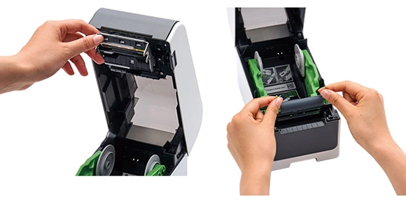 TD-2320D(有線LAN標準搭載、63mm幅対応の感熱ラベルプリンター