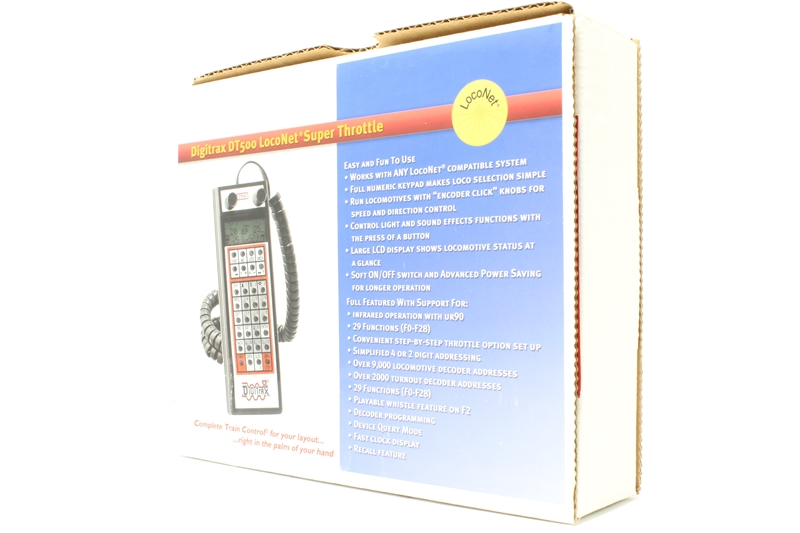 Digitrax DT500 LocoNet Super-throttle digital handset - Hattons