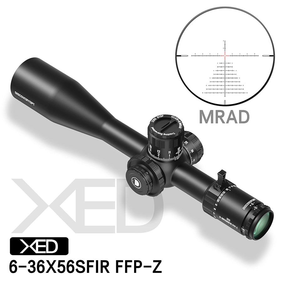 DISCOVERYOPT XED 6-36X56SFIR FFP-MOA-ZEROSTOP Diameter:35MM RifleScope