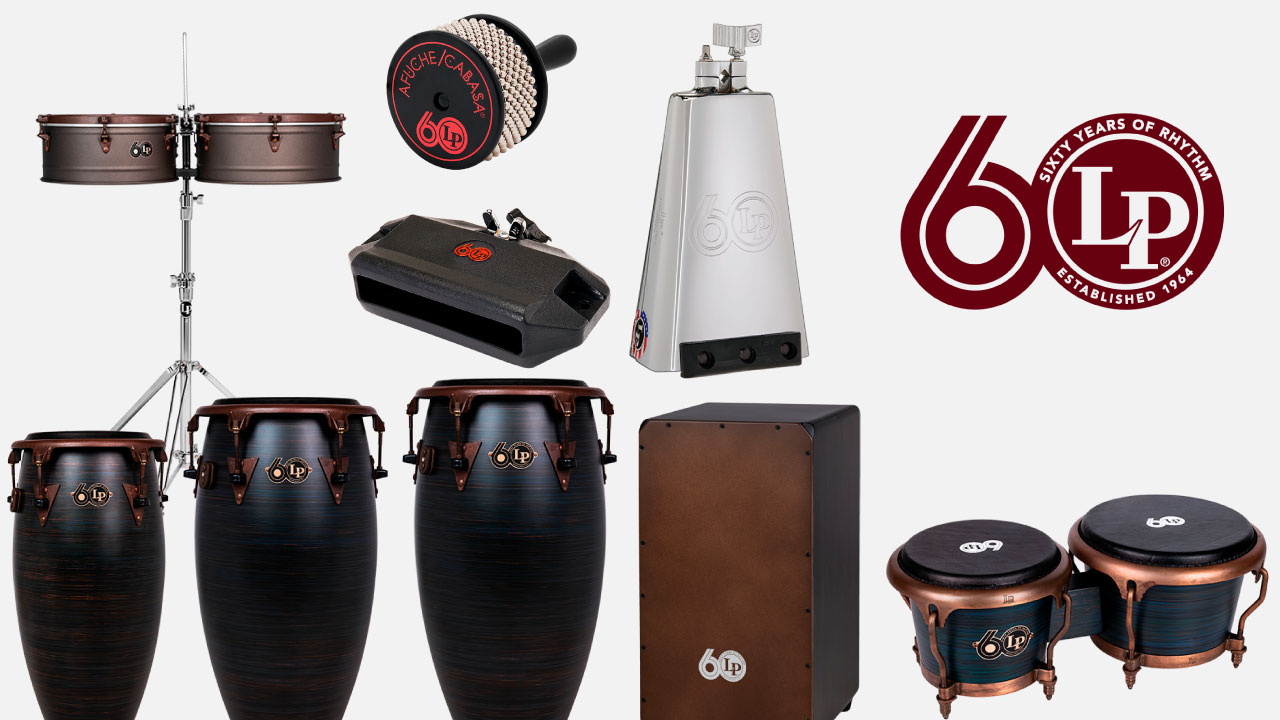 LPから60周年を記念したパーカッションの限定モデルが続々登場。