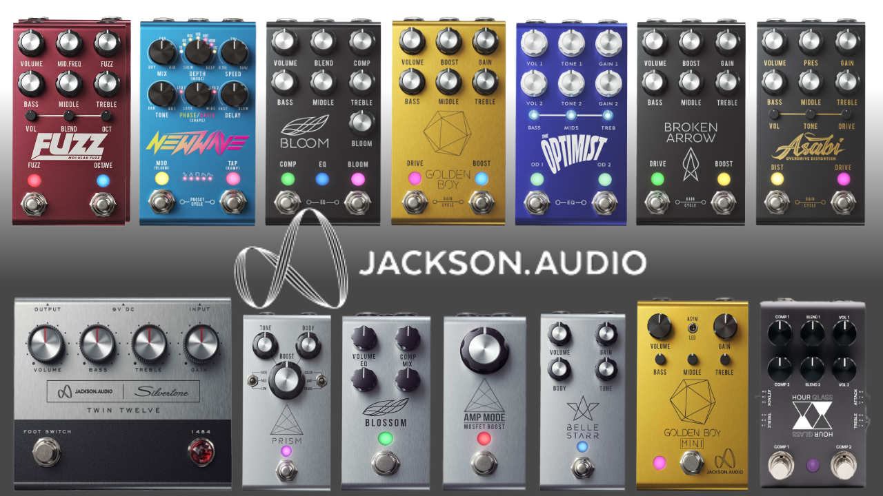 Jackson Audio（ジャクソンオーディオ）ペダル各種が国内再上陸!