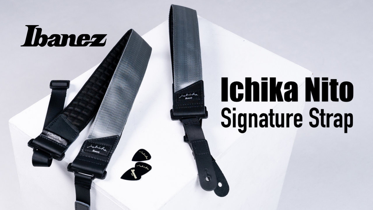 IbanezからIchika Nitoモデルのギターストラップが発売。