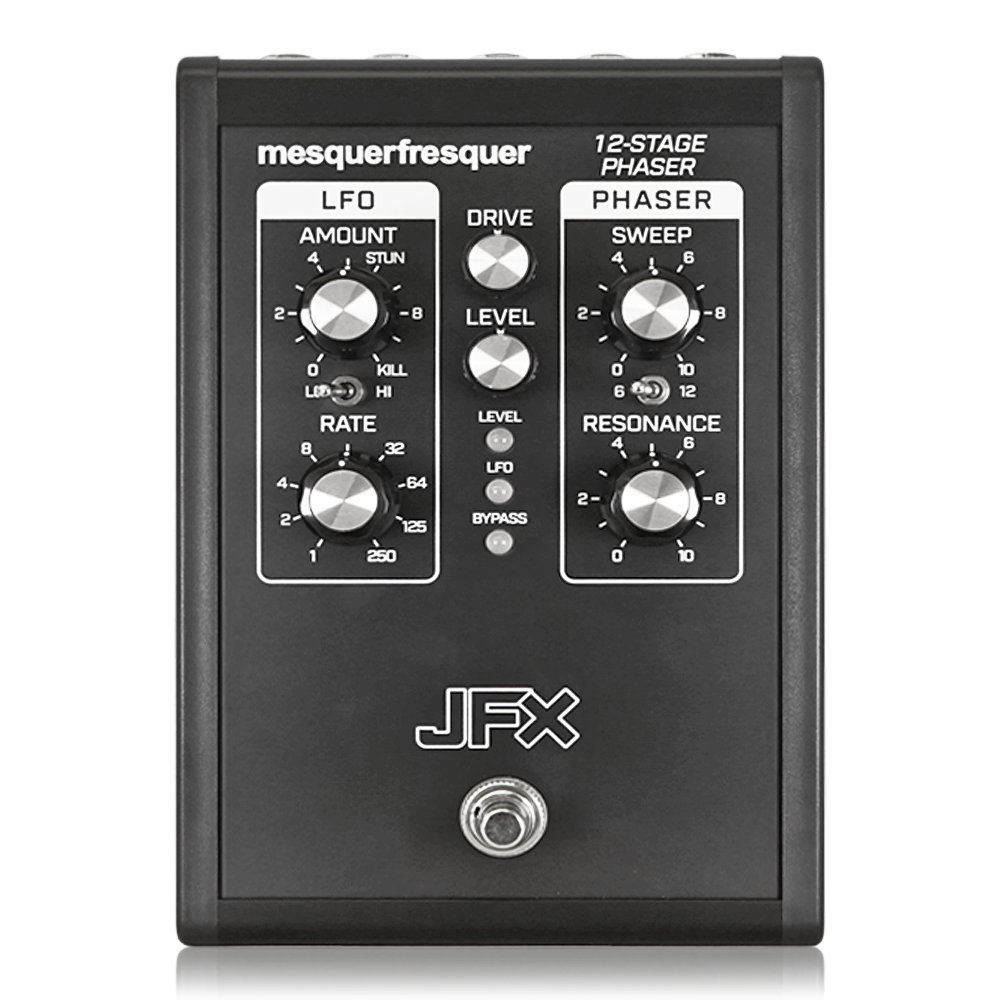 JFX Pedals フェイザーペダル「JF-103 12-Stage Phaser」が発売！