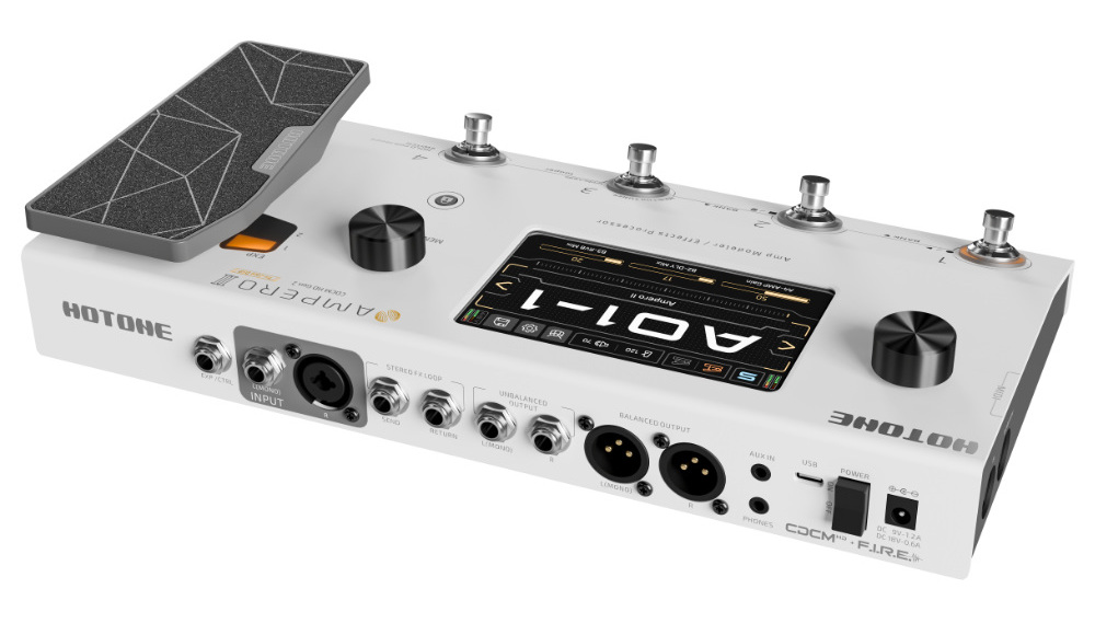 HOTONE 進化系マルチエフェクトプロセッサー「Ampero GEN 2」