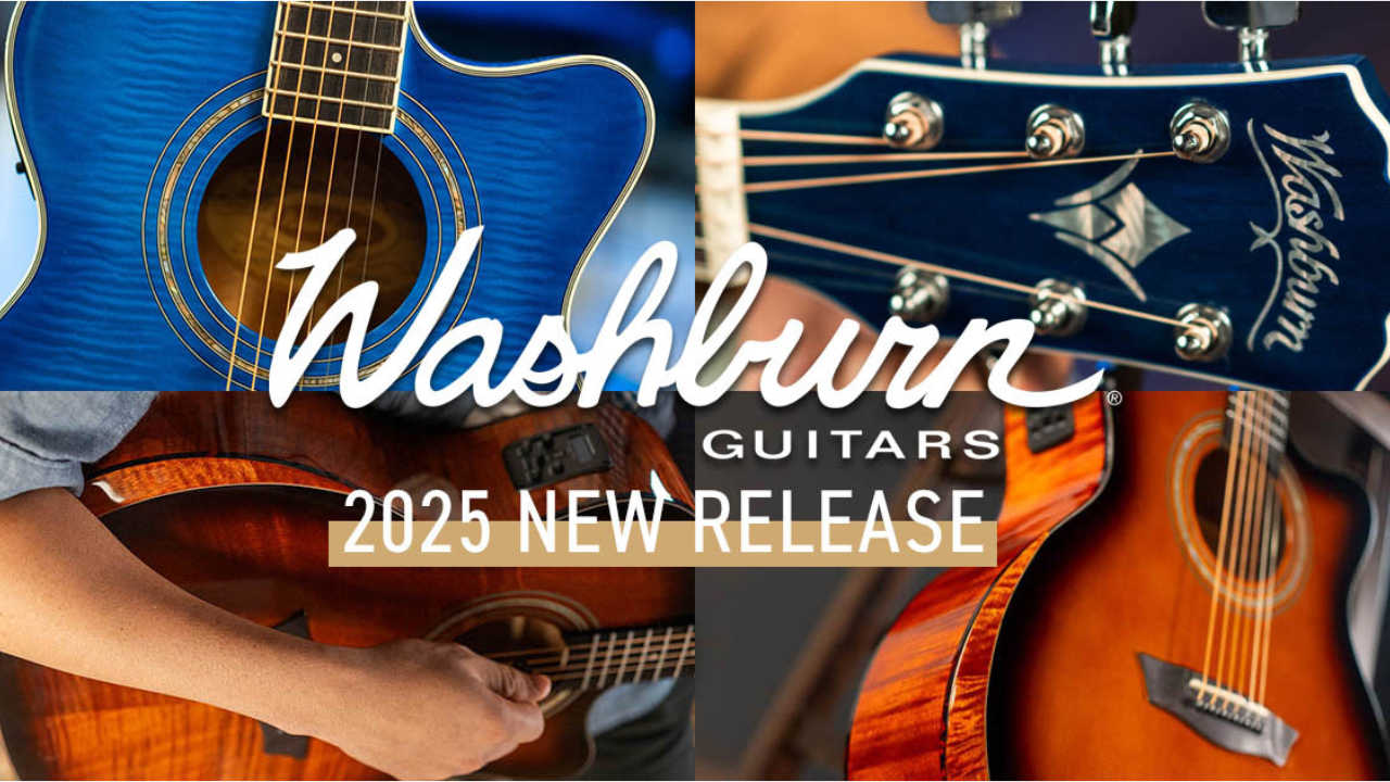 Washburnからエレアコ新モデル3機種が登場！