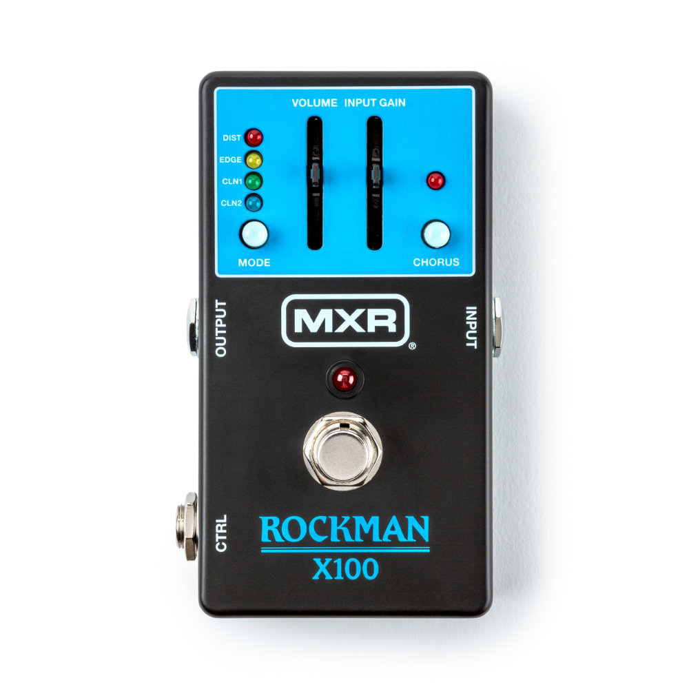 MXRからROCKMAN X100サウンドを再現したペダルが登場。