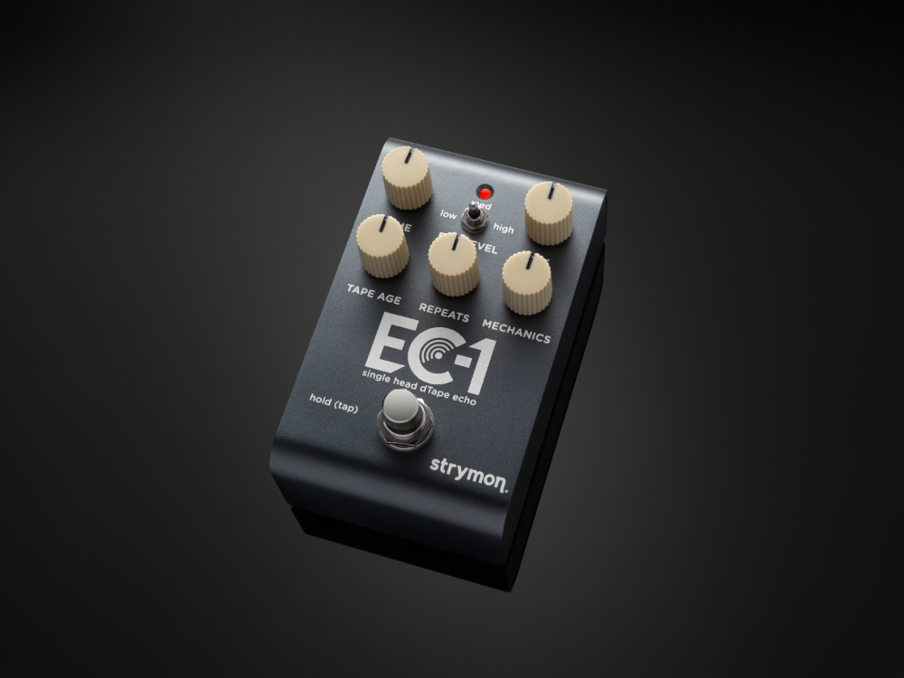 strymonからステレオテープエコー「EC-1 single head dTape echo」が発売。