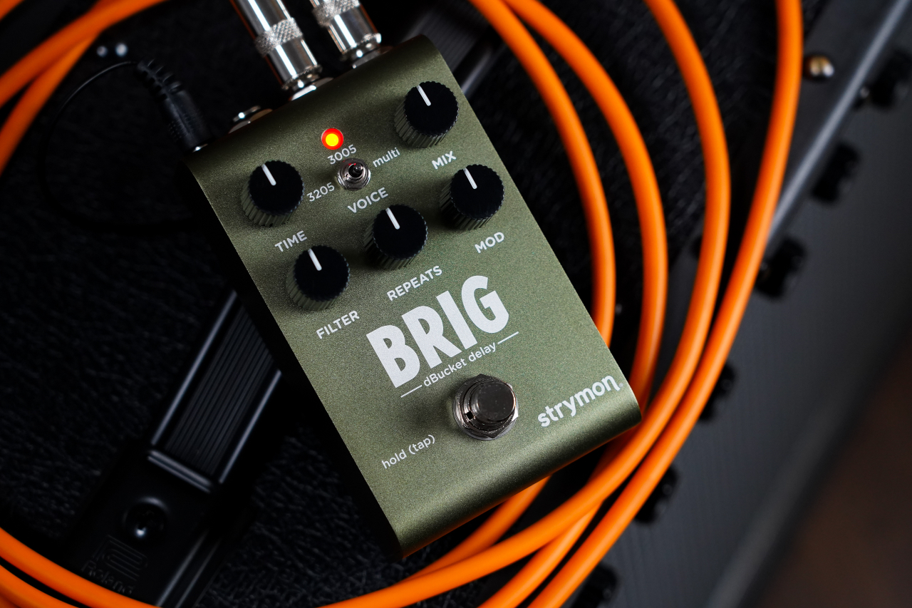 strymon（ストライモン）からディレイペダル「BRIG」が登場！