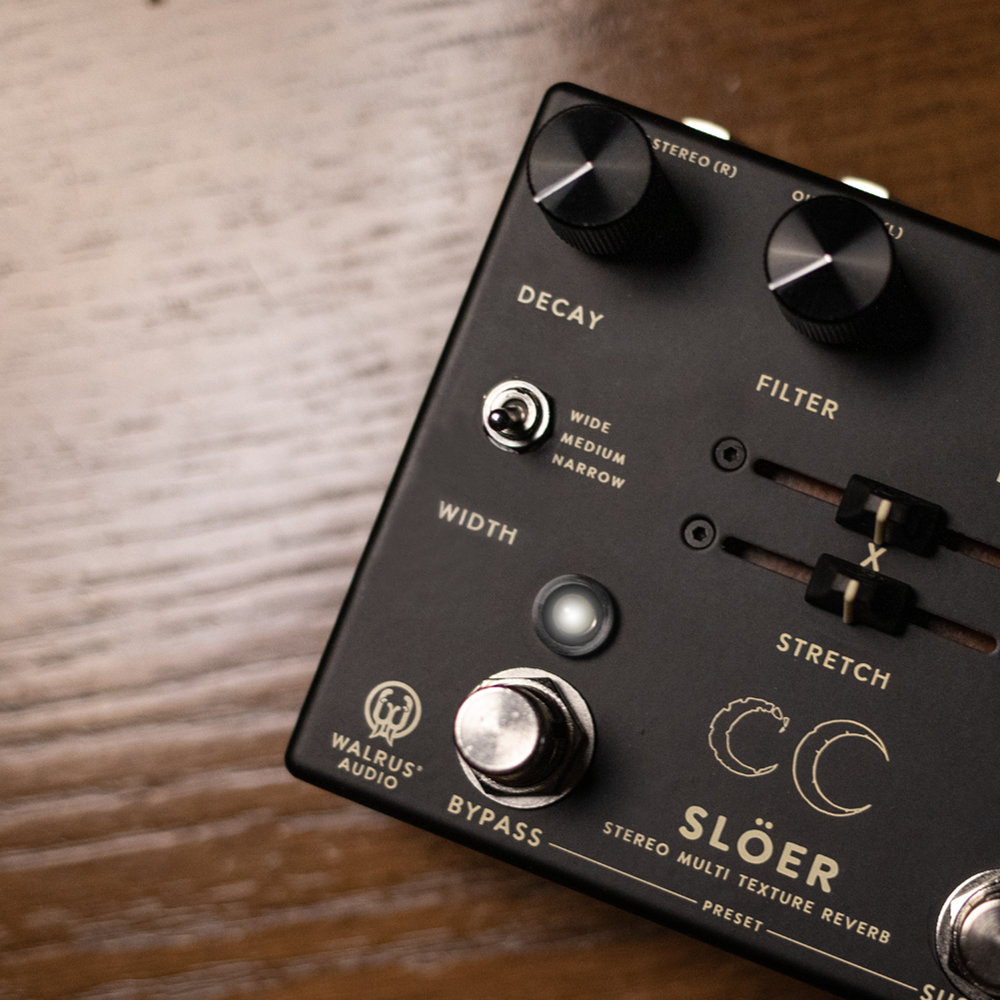 WALRUS AUDIOから「SLOER Stereo Ambient Reverb」が発売！
