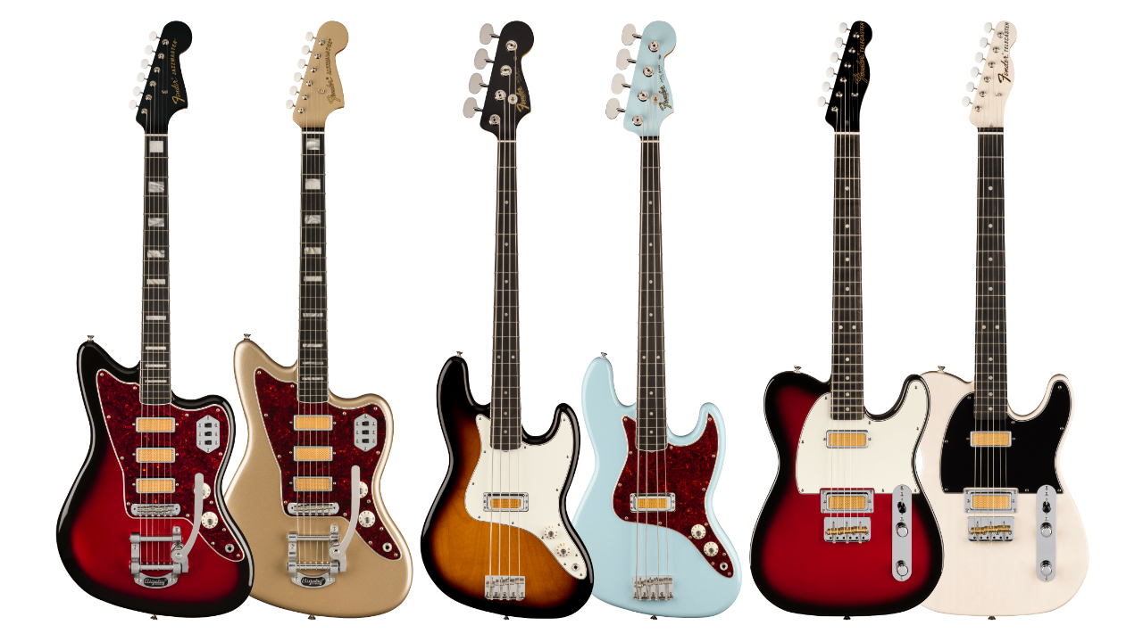 Fenderから新モデル「Gold Foil Collection」シリーズが発売！