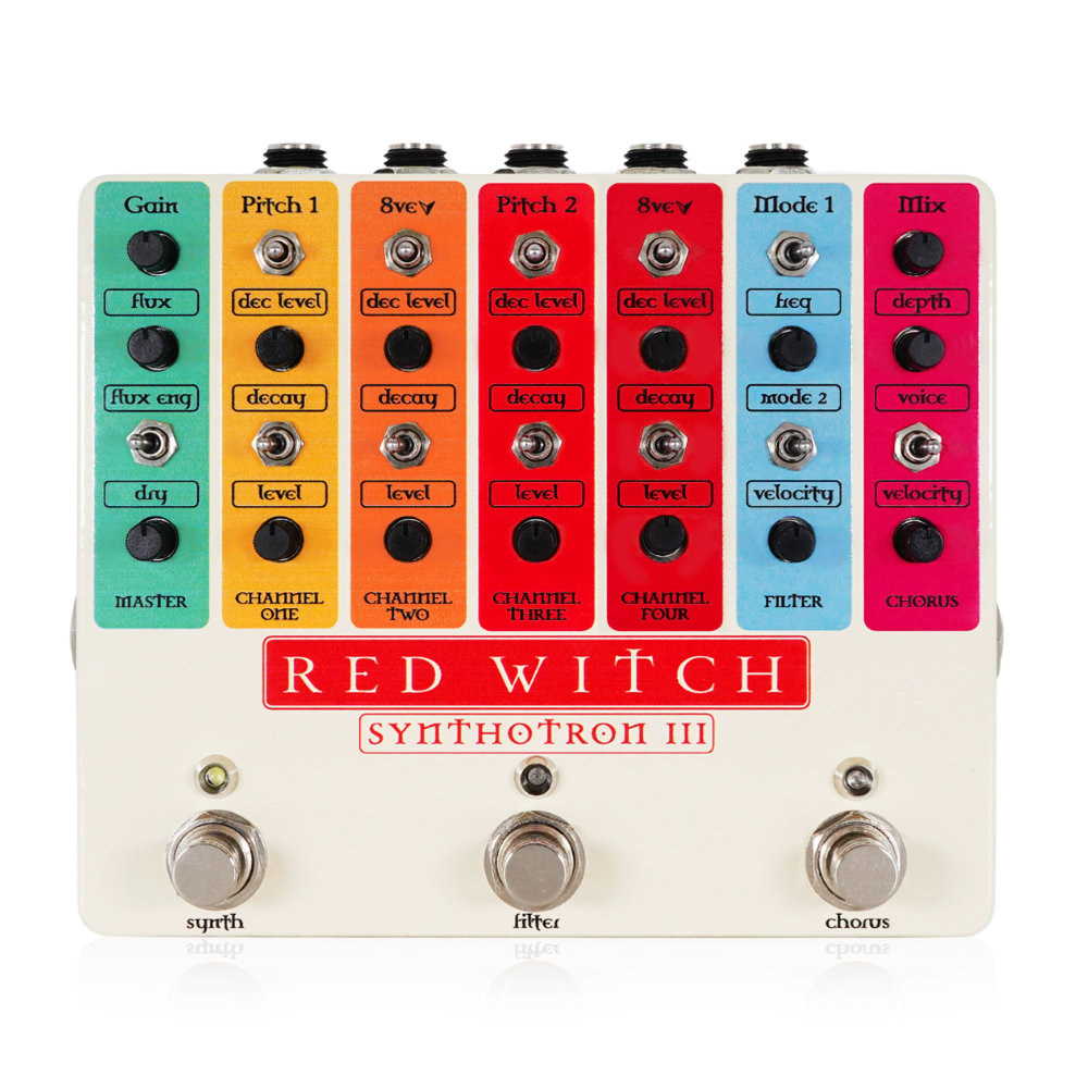 Red Witch Pedals」取り扱い開始！エフェクター7機種をご紹介!