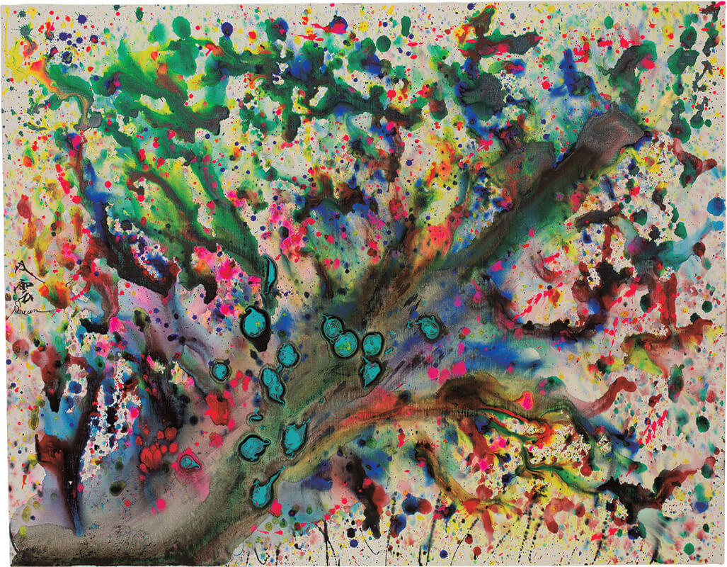 書道家・武田双雲の一日一画、“読める”現代アートSouun♡の“読める