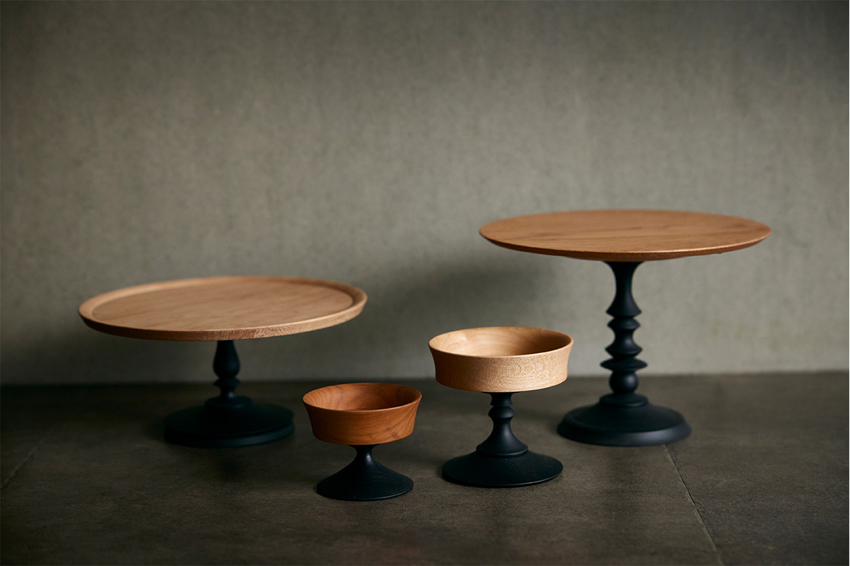 osio craft》特別な日を演出。デザインされた木工コンポート皿