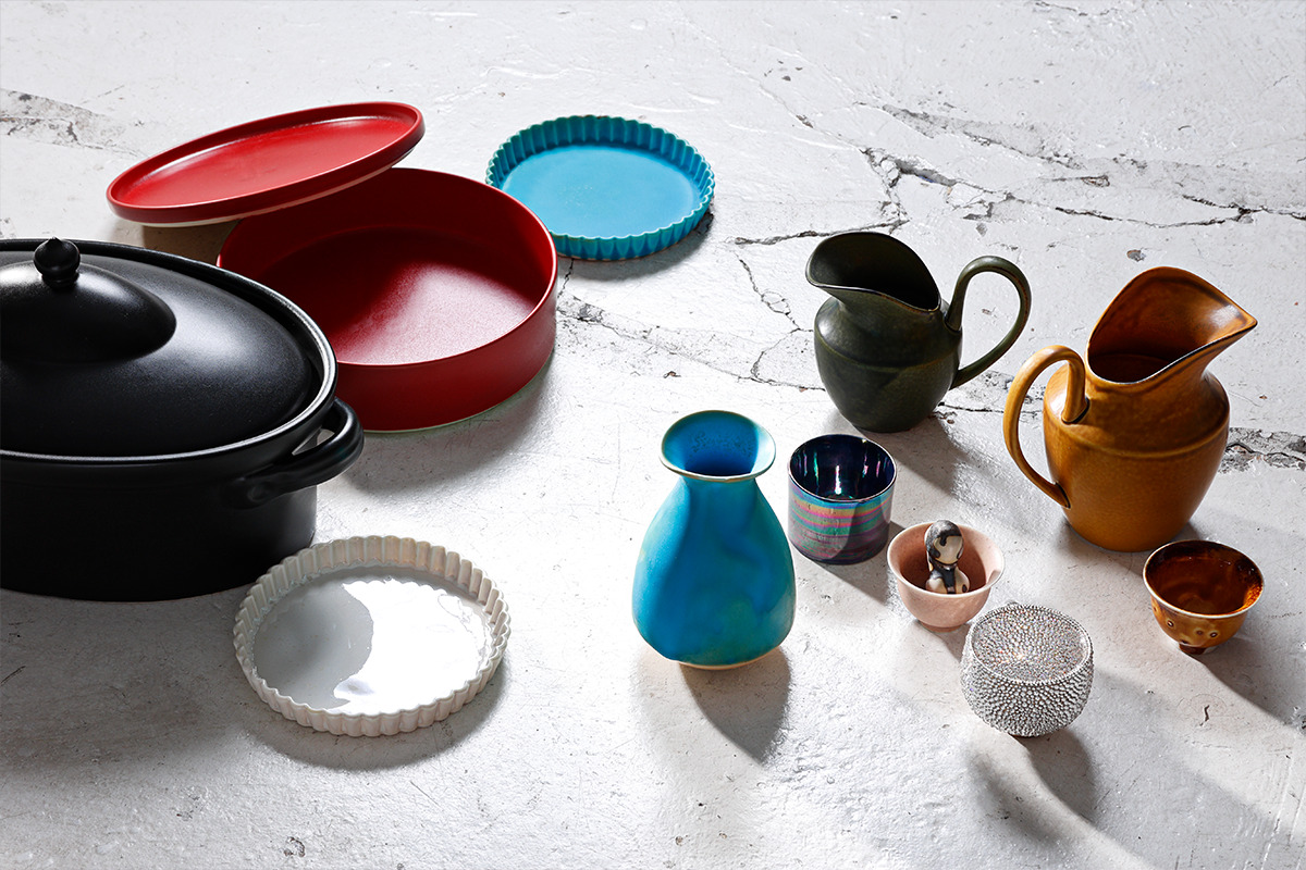 青木良太さんのうつわでお酒と料理を愉しむ。 | Discover Japan